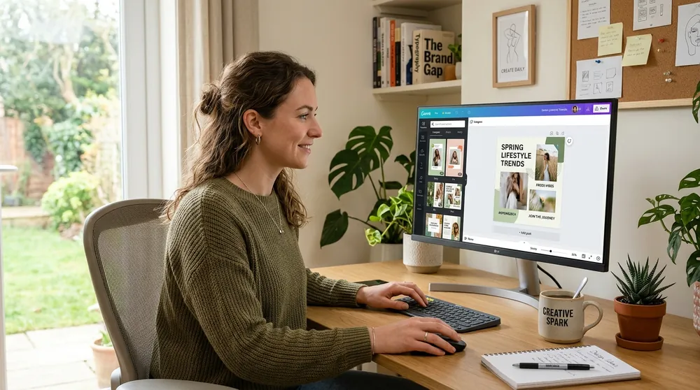 Création d'un template Canva personnalisé à Ernolsheim-Bruche