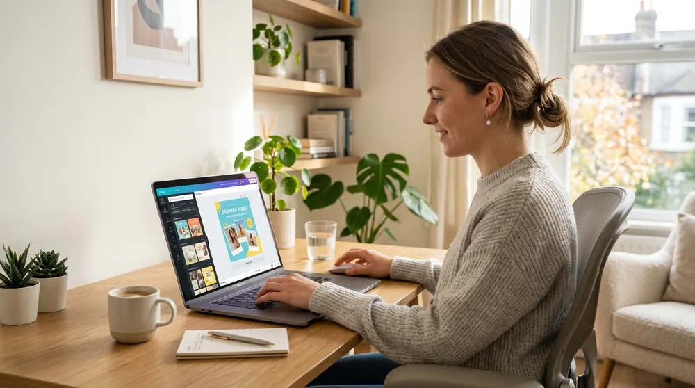 Création de visuels réseaux sociaux avec Canva à Ernolsheim-Bruche
